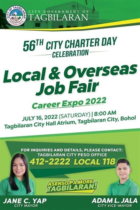 poea tagbilaran|LOCAL & OVERSEAS JOB FAIR CAREER EXPO .